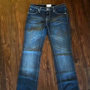 Paperdenim&cloth Dark Blue Straight Leg Jeans size 8